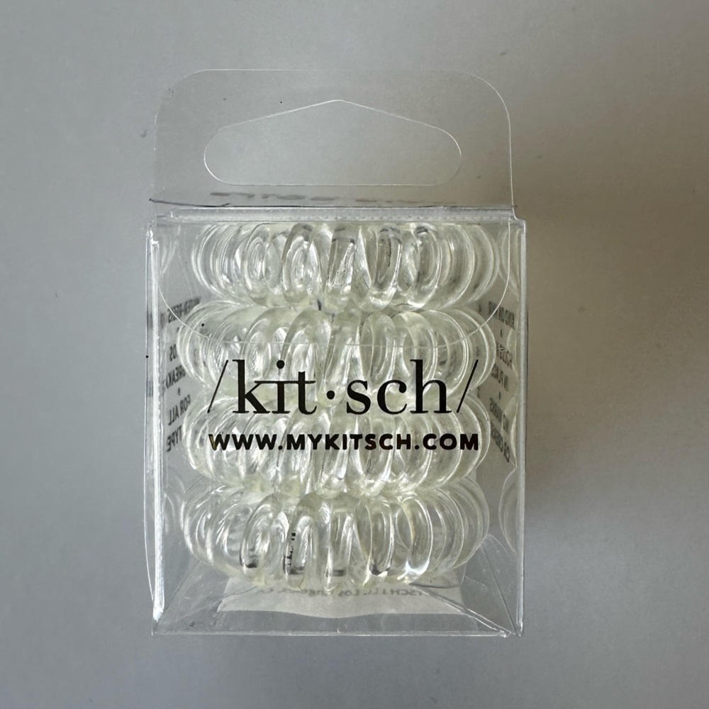 KITSCH hair coils - clear